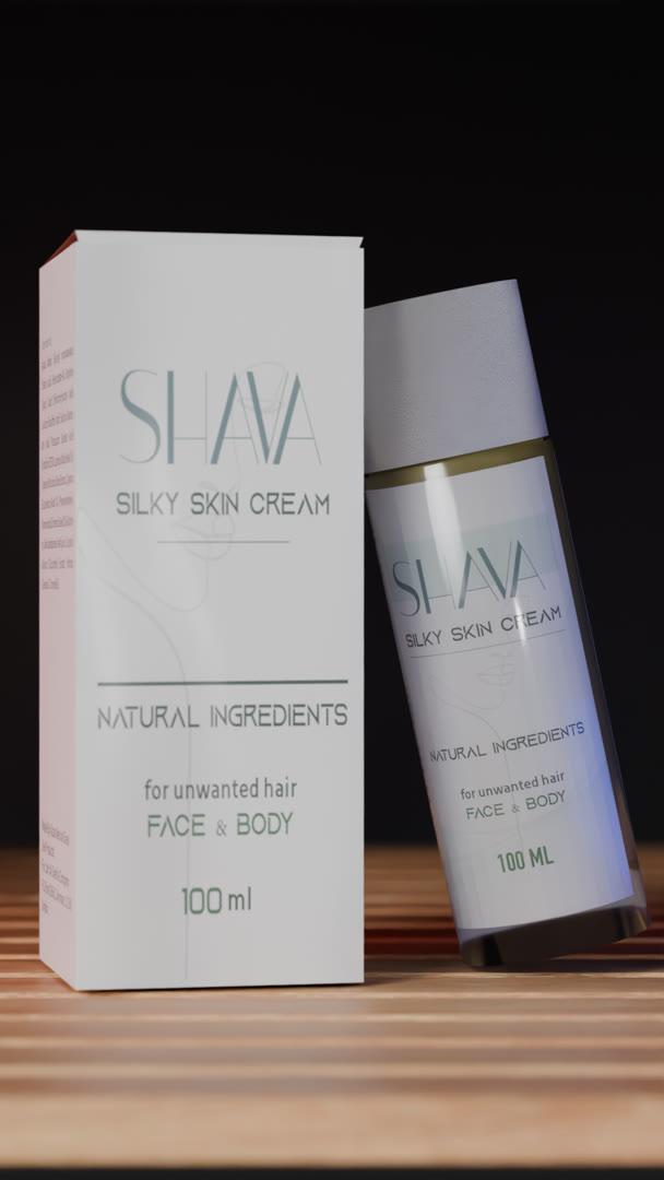 Skincare Packaging Render